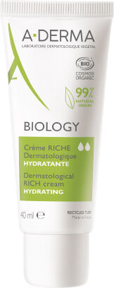 A-Derma Biology Creme Rico Hidratante Dermatológico 40ml