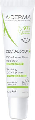 A-Derma Dermalibour+ Cica Bálsamo Lábios 15ml