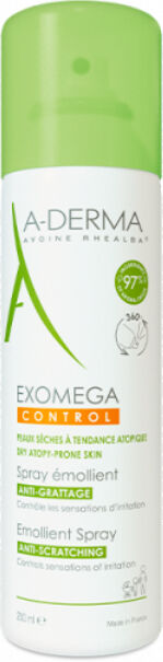 A-Derma Exomega Control Spray Emoliente 200ml