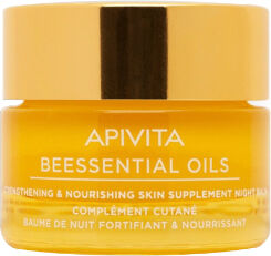 Apivita Beessential Oils Bálsamo de Noite Fortificante e Nutritivo 15ml