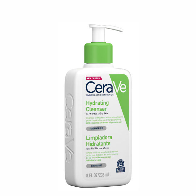 Cerave Hydrating Cleanser Creme de Limpeza Hidratante 236ml