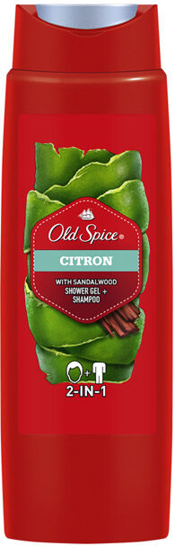 Old Spice Citron 2 em 1 Gel de Banho Corpo e Cabelo 400ml