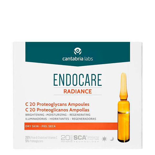 Endocare Radiance C20 Proteoglicanos Ampolas Iluminadoras 30un.