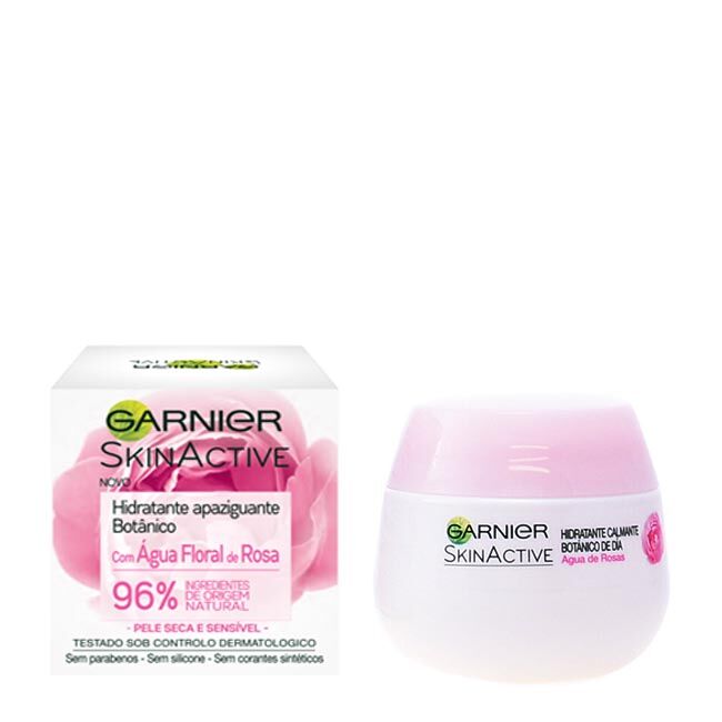 Garnier SkinActive Água de Rosas Creme Hidratante Calmante 50ml