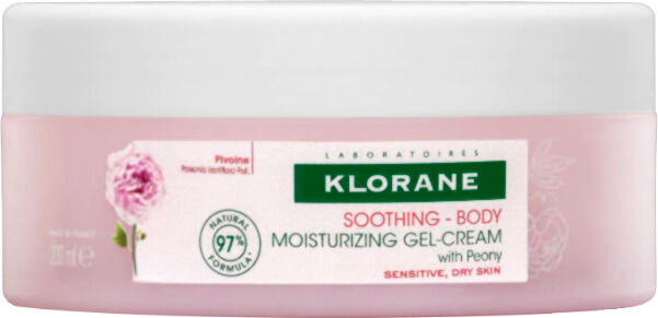 Klorane Peónia Gel-Creme de Corpo Hidratante 200ml