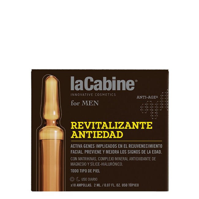 La Cabine For Men Ampolas Revitalizantes Antienvelhecimento 10x2ml