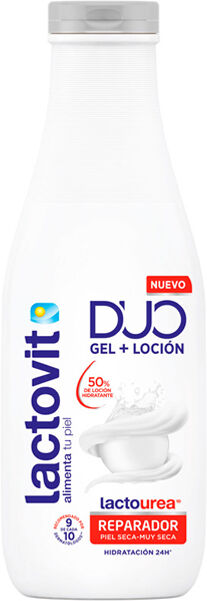 Lactovit Lactourea Reparador Duo Gel de Banho 2 em 1 600ml