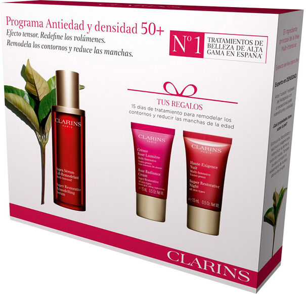 Clarins Multi-Intensive Coffret Programa Antienvelhecimento e Redensificante