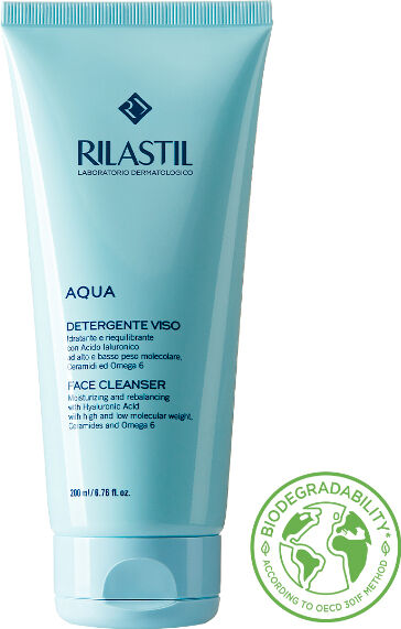 Rilastil Aqua Gel de Limpeza de Rosto 200ml