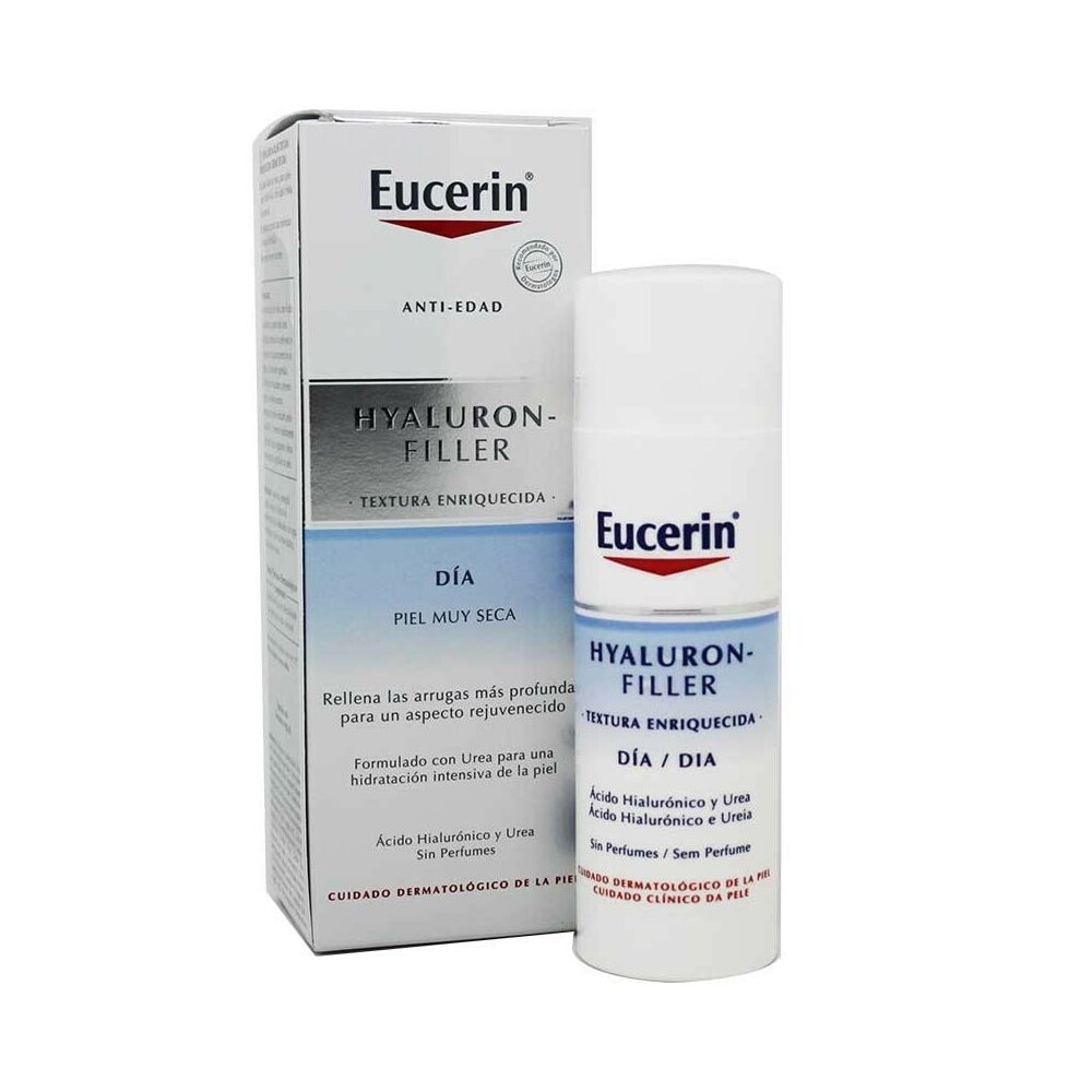 Eucerin Hyaluron Filler Creme De Día Pele seca 50 ml