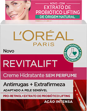 L'Oréal Revitalift Creme de Dia Anti-Rugas 50 ml Sem perfume