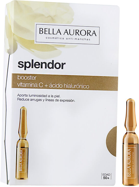 Bella Aurora Splendor 10 Booster Vitamina C + Ácido Hialurónico 5 x 2 ml