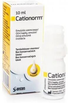 Santen Cationorm Multi Emulsão Oftálmica 10ml