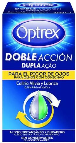 Optrex Colírio Dupla Ação Olhos Comichao 10ml