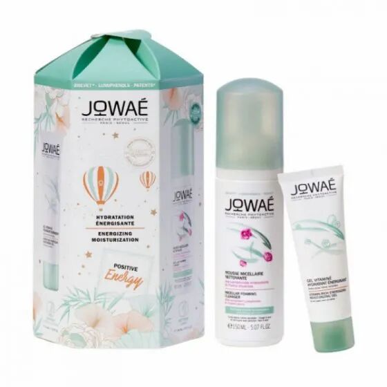 Jowaé Positive Energy Gel Vitaminado Hidratante Energizante 40ml Com Oferta De Mousse Micelar De Limpeza 150ml