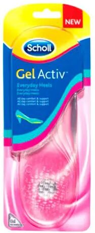 Scholl Gelactiv Palmilha Salto Alto x2