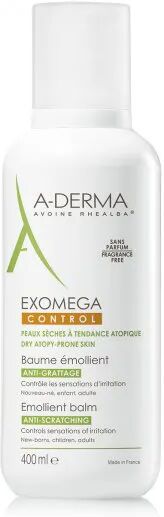 A-Derma Exómega Control Bálsamo Emoliente Extra Rico 400ml