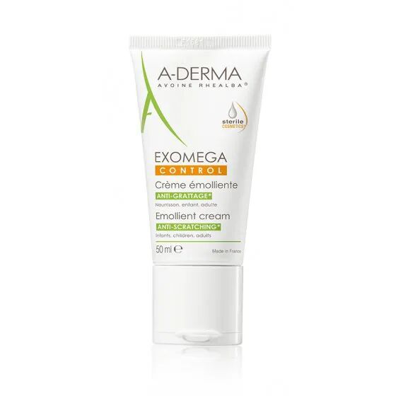 A-Derma Exómega Control Creme Emoliente Rico 50ml