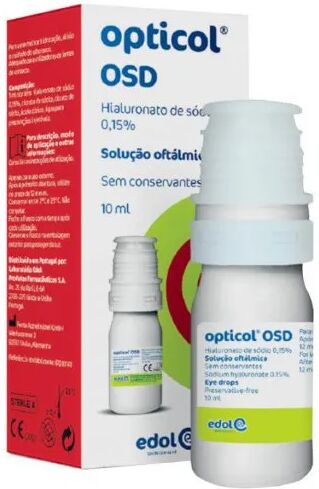 Edol Opticol Osd Solução Oftalmológica 10ml