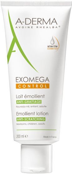 A-Derma Exomega Control Leite Emoliente Anti-Prurido 200ml