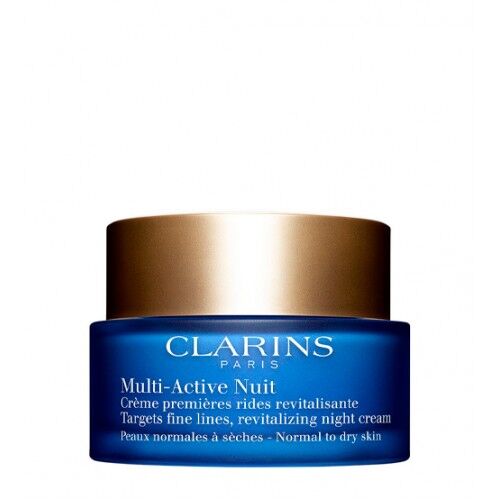 Clarins Multi-Active Noite Crème Premières Rides Antioxydante Peles Secas 50ml