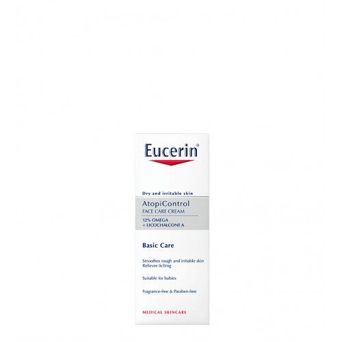 Eucerin AtopiControl Creme de Rosto Dry Irritable Skin 50ml