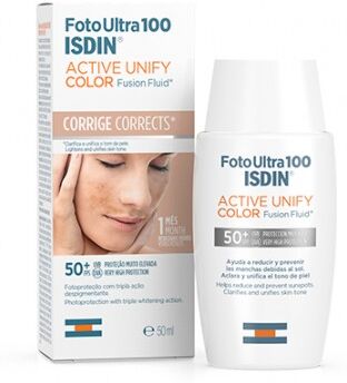 ISDIN FotoUltra 100 Active Unify Color Fusion Fluid SPF50+ 50ml