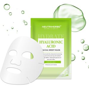 Neutriherbs Premium Sheet Mask Hyaluronic Acid 4-Pack