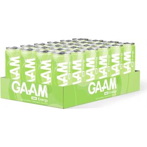 24 X Gaam Energy 330 Ml Pear