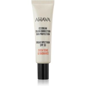 AHAVA CC Cream Color Correction CC cream to even out skin tone SPF 30 30 ml