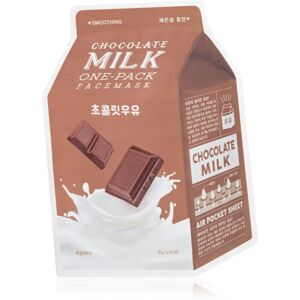 A’pieu One-Pack Milk Mask Chocolate nourishing sheet mask 21 g
