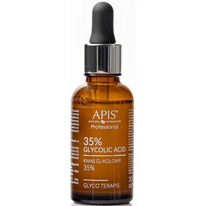 Apis Natural Cosmetics TerApis 35% Glycolic Acid smoothing exfoliating serum for skin regeneration and renewal 30 ml