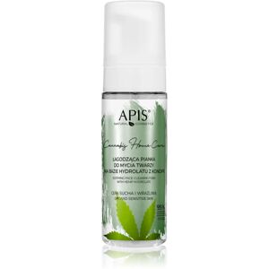 Apis Natural Cosmetics Cannabis Home Care foam cleanser for dry and sensitive skin 150 ml