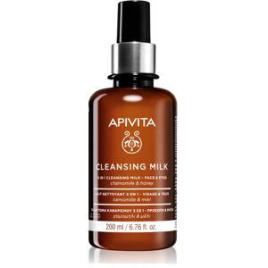 Apivita Cleansing Chamomile & Honey 3-in-1 cleansing lotion for face and eyes 200 ml