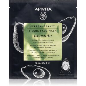 Apivita Express Beauty Avocado moisturising face sheet mask with soothing effect 10 ml