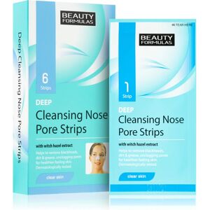 Beauty Formulas Clear Skin cleansing strips for the nose 6 pc