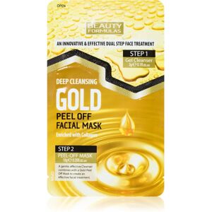 Beauty Formulas Gold exfoliating mask 2-in-1 1 pc