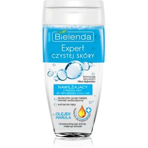 Bielenda Expert Pure Skin Moisturizing bi-phase makeup remover for the lips and eye area 150 ml