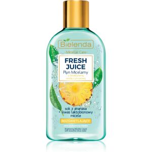 Bielenda Fresh Juice Pineapple micellar water with a brightening effect 500 ml