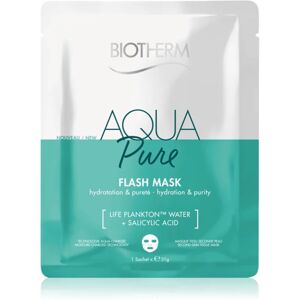 Biotherm Aqua Pure Super Concentrate sheet mask with moisturising effect for skin renewal 35 g