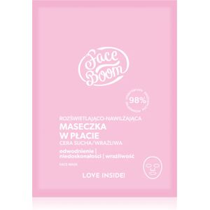 BodyBoom FaceBoom sheet mask for radiance and hydration 15 g