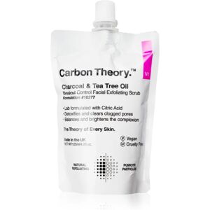 Rio Carbon Theory Charcoal & Tea Tree Oil exfoliating face cleanser for problem skin, acne 125 ml