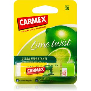 Carmex Lime Twist moisturising lip balm stick SPF 15 4,25 g