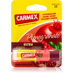 Carmex Pomegranate moisturising lip balm stick SPF 15 4.25 g