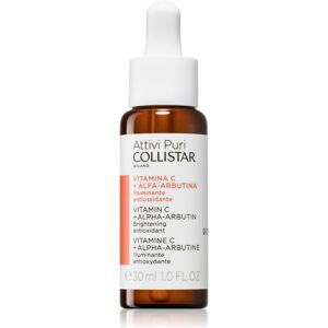 Collistar Attivi Puri Vitamin C + Alfa-Arbutina brightening face serum with vitamin C 30 ml