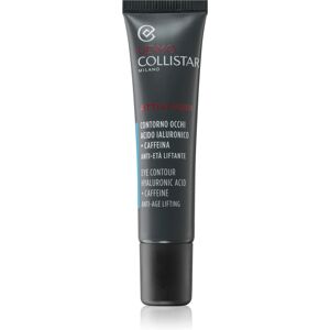 Collistar Linea Uomo Attivi Puri Eye Contour Hyaluronic Acid + Caffeine Eye Contour anti-ageing brightening eye cream 15 ml