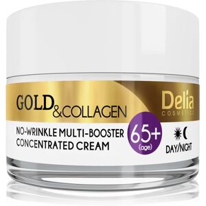 Delia Cosmetics Gold & Collagen 65+ anti-wrinkle cream with regenerative effect 50 ml