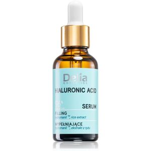 Delia Cosmetics Hyaluronic Acid re-plumping serum for face, neck and chest 30 ml