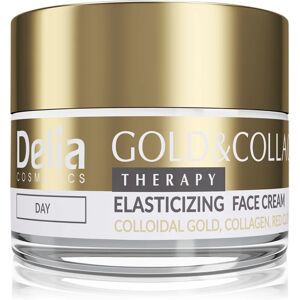 Delia Cosmetics Gold & Collagen Therapy day cream for improved skin elasticity 50 ml