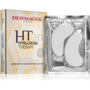 Dermacol Hyaluron Therapy 3D refreshing moisturising mask for the eye area 6x6 g